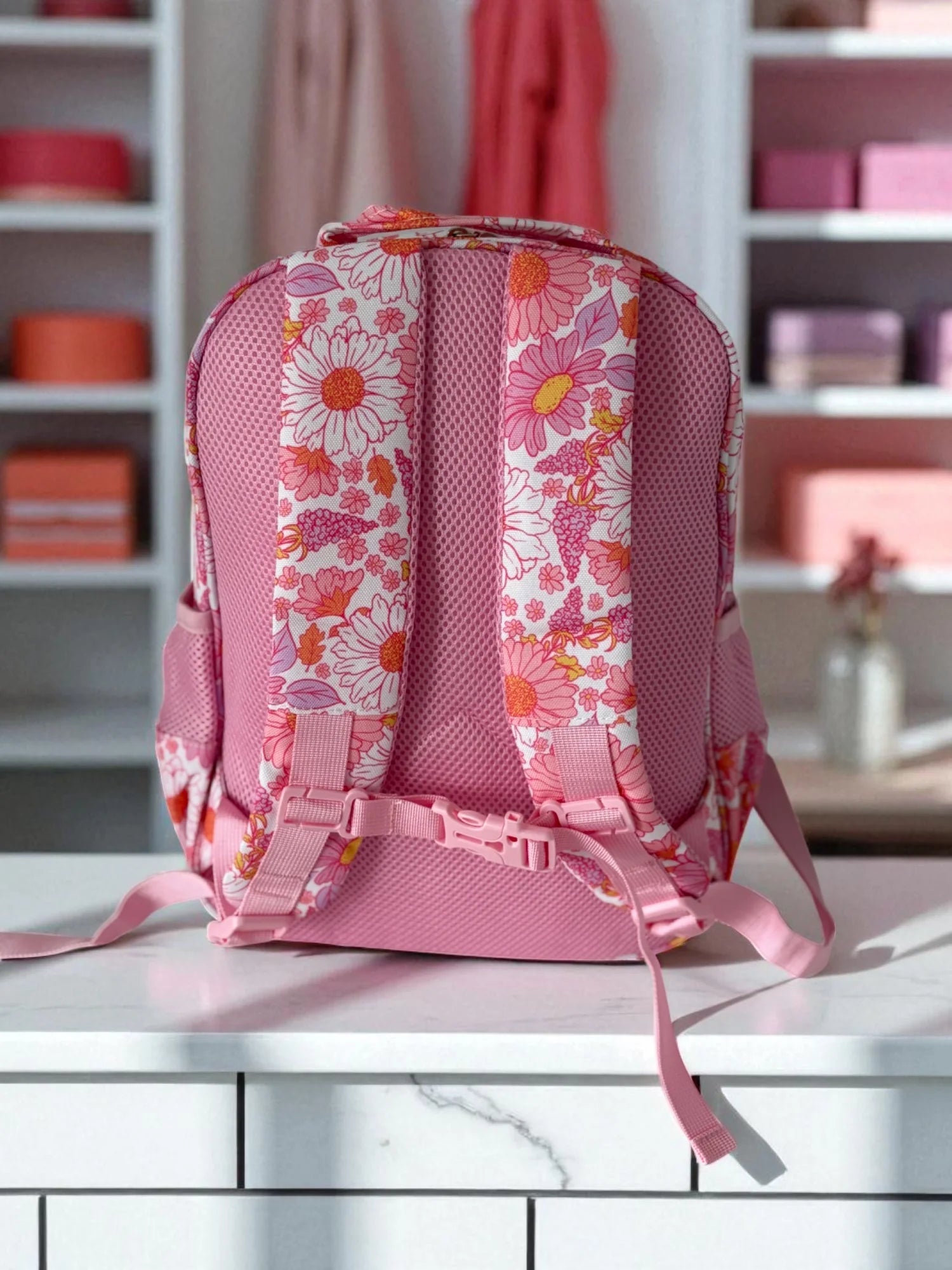 Insulated Backpack | Retro Floral