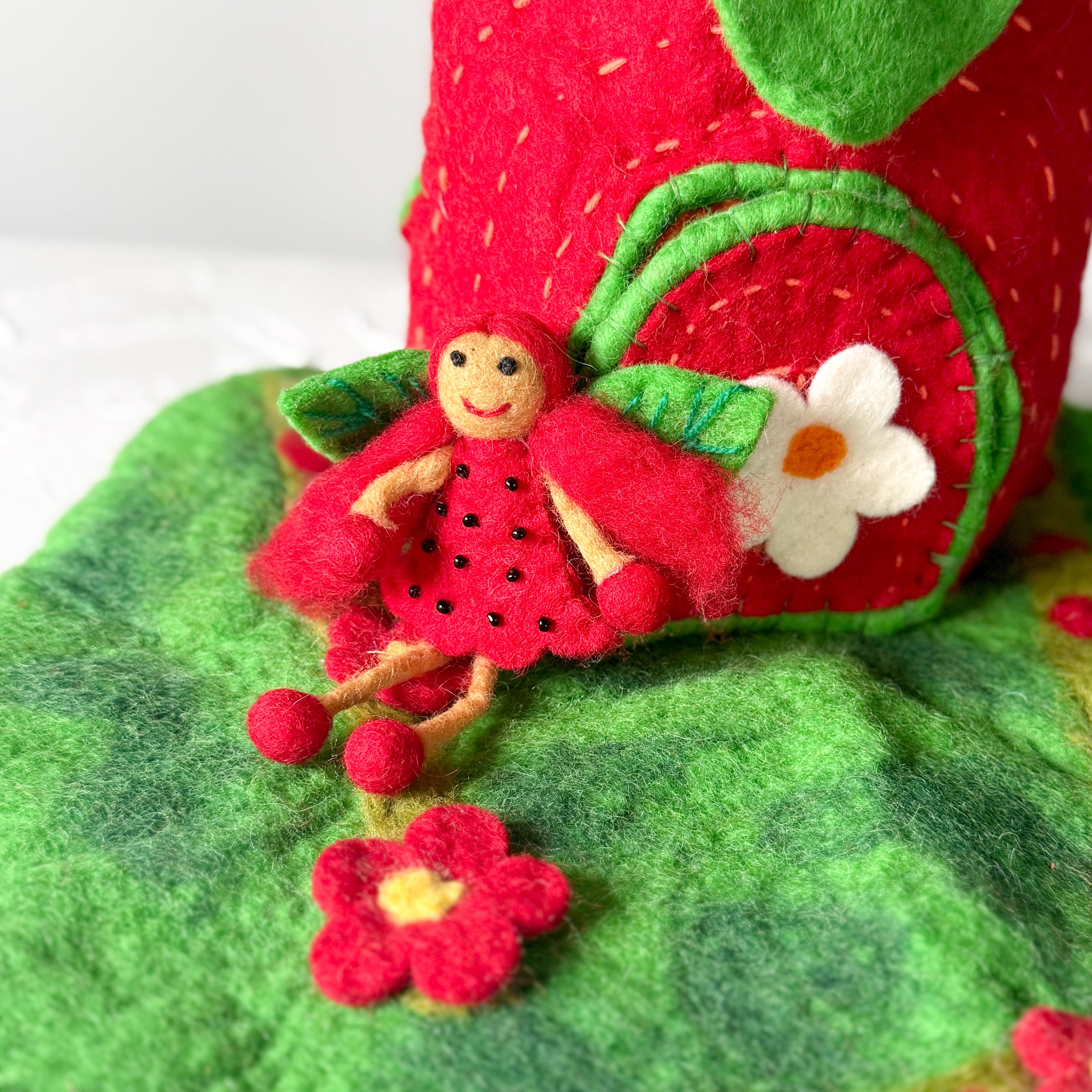 Miss Strawberry Fairy – Himalayan Felt Co
