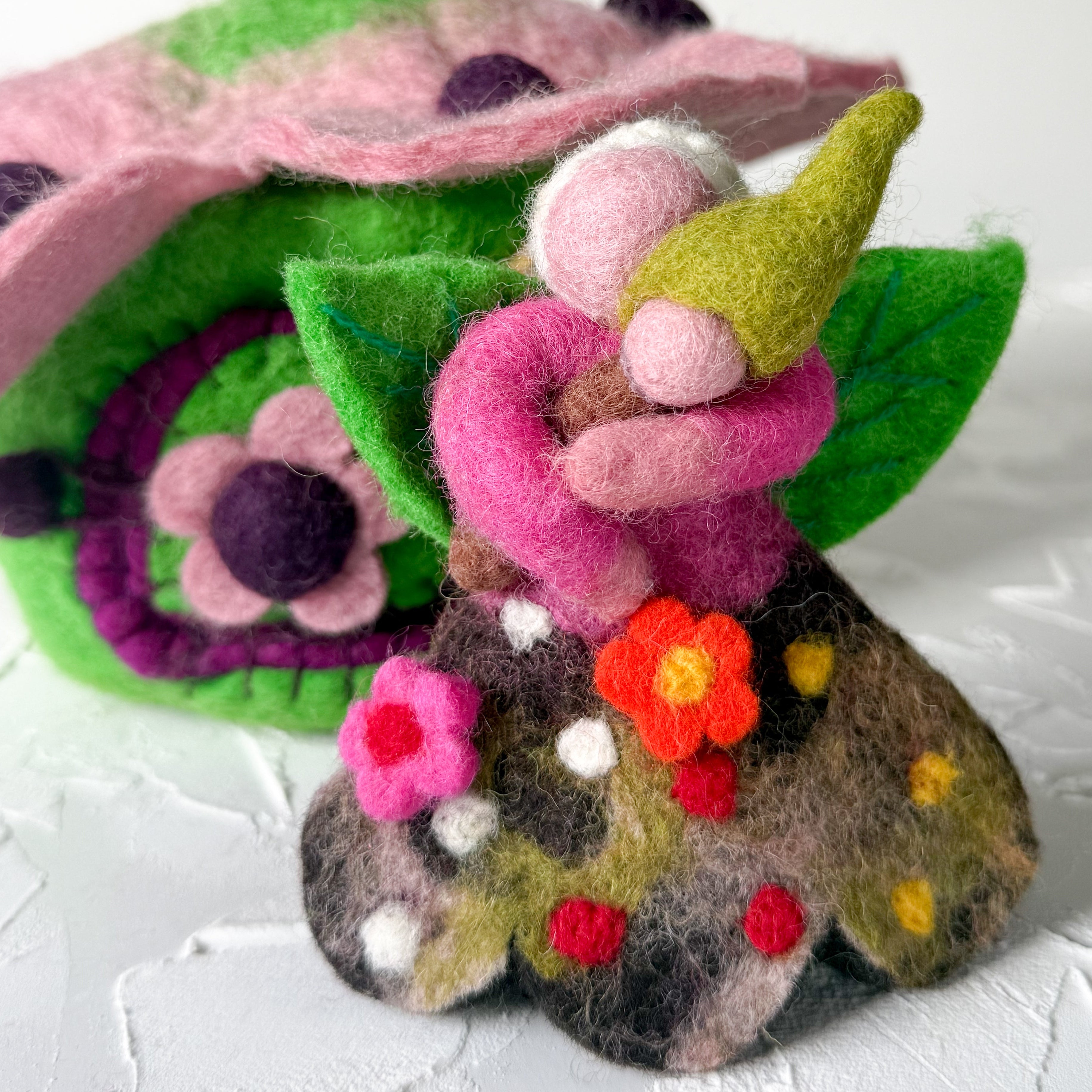 Herbal Fairy Mother & Baby – Himalayan Felt Co