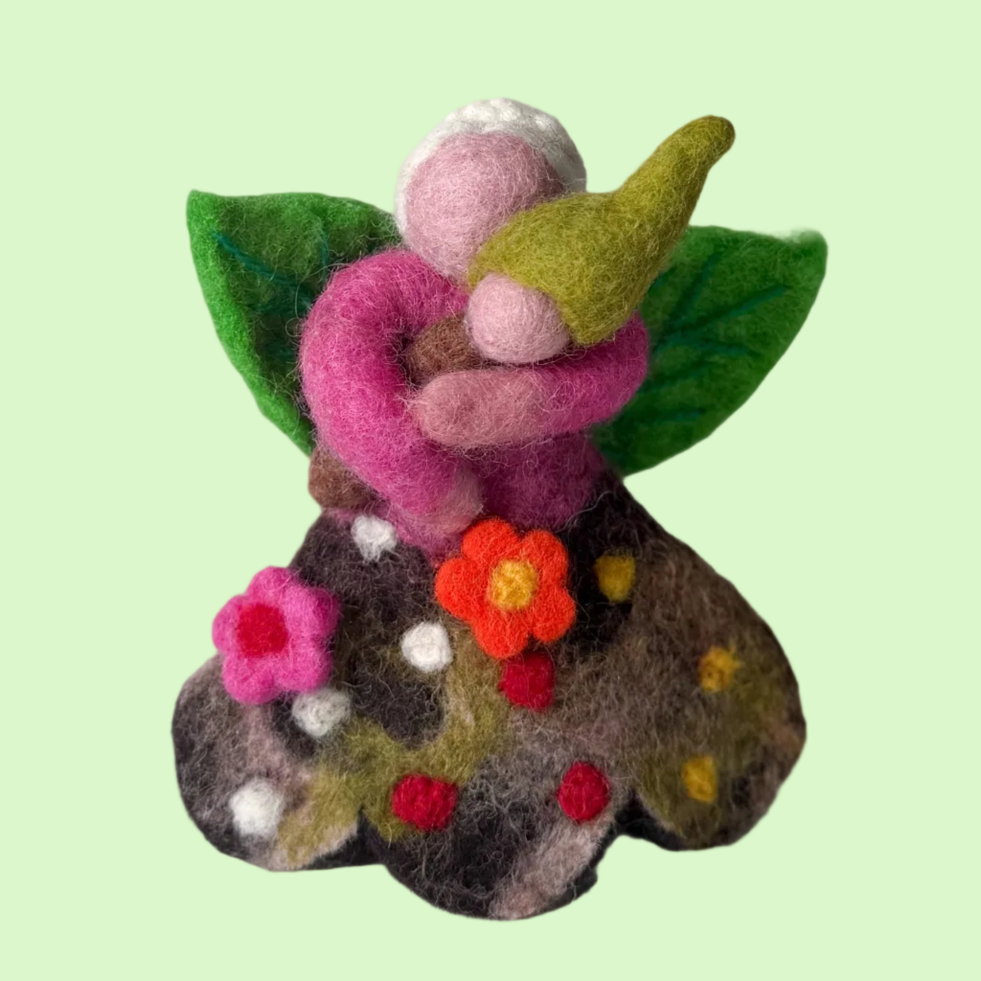 Herbal Fairy Mother & Baby – Himalayan Felt Co
