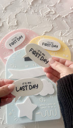 Little Rabbit Lane acrylic milestone board for first day of school and last day photo traditions