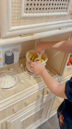 Rattan Pot & Ladle Set - Playtisserie