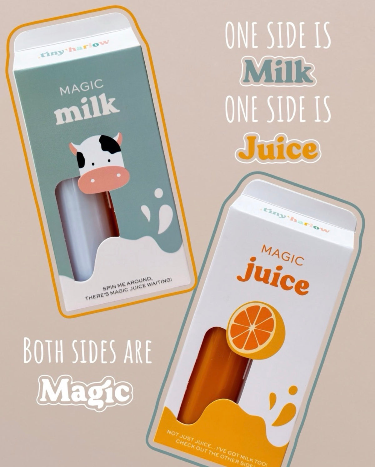 Tiny Tummies Magic Milk & Juice - Tiny Harlow