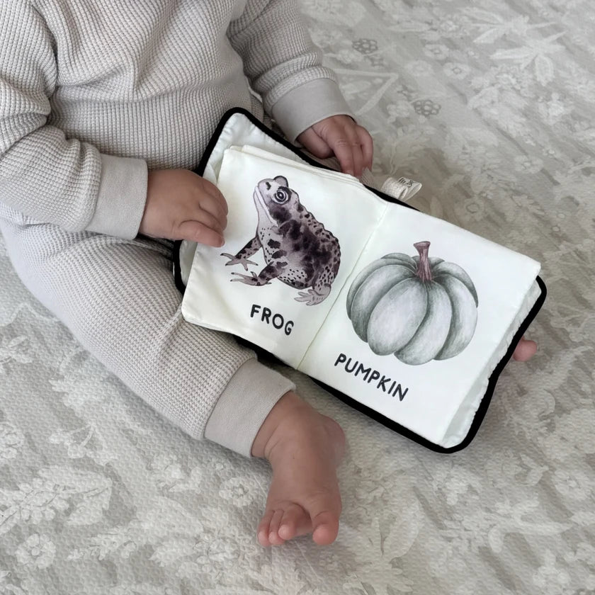 Baby's First Halloween Crinkle Sensory Book - Little Lamb Kind