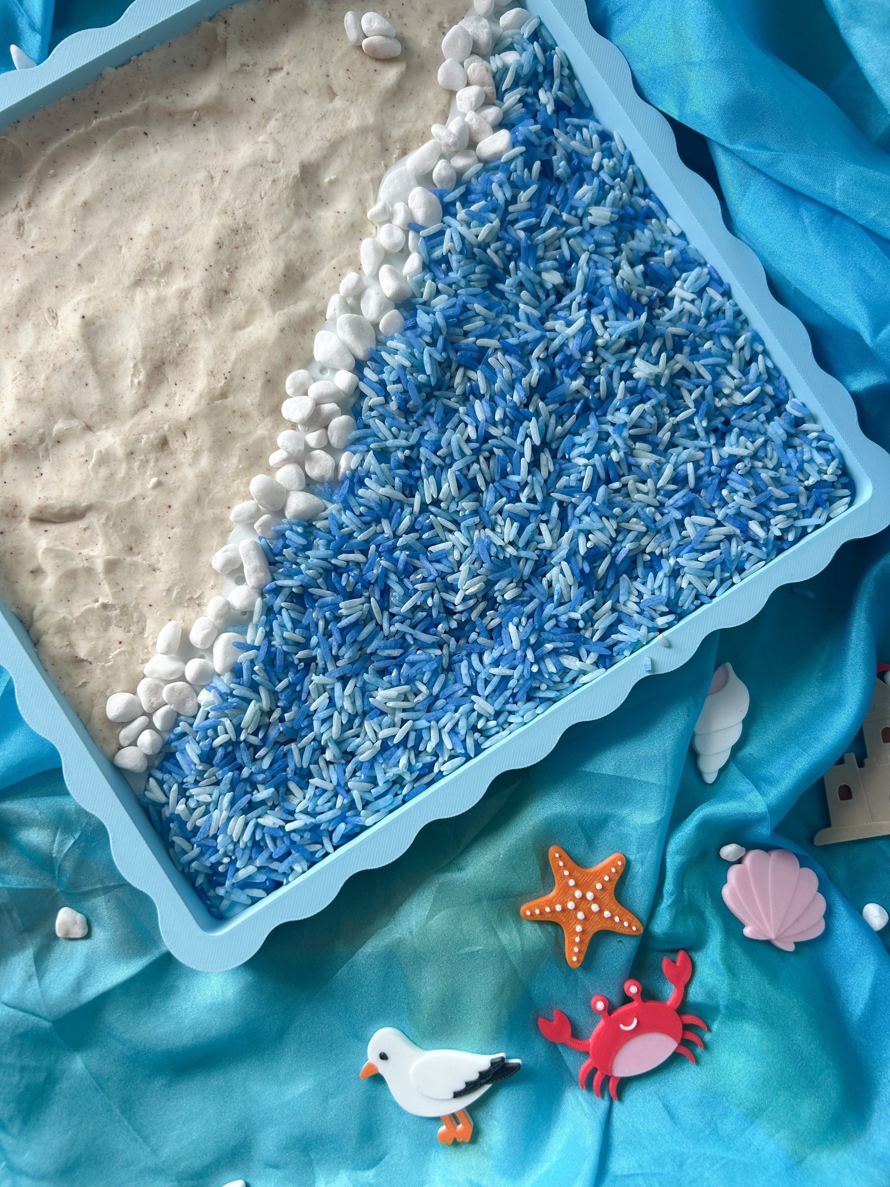 Seashell Shores Play Tray - Honey Hollow