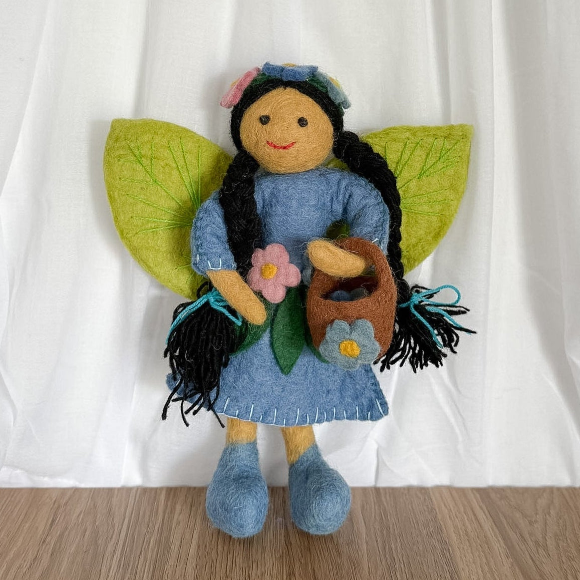 Blossom Forest Fairy Doll - Himalayan Felt Co