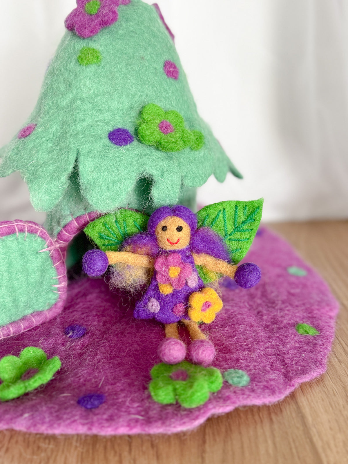 Miss Purple Wonder Small Fairy – Himalayan Felt Co