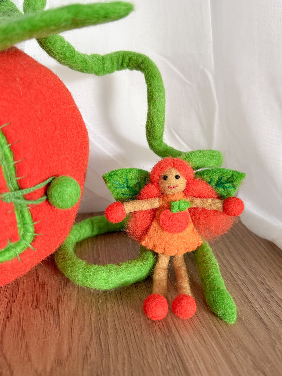Miss Pumpkin Small Fairy – Himalayan Felt Co