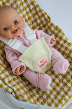 Mustard Gingham Baby Dolls Car Seat Capsule - Tiny Harlow