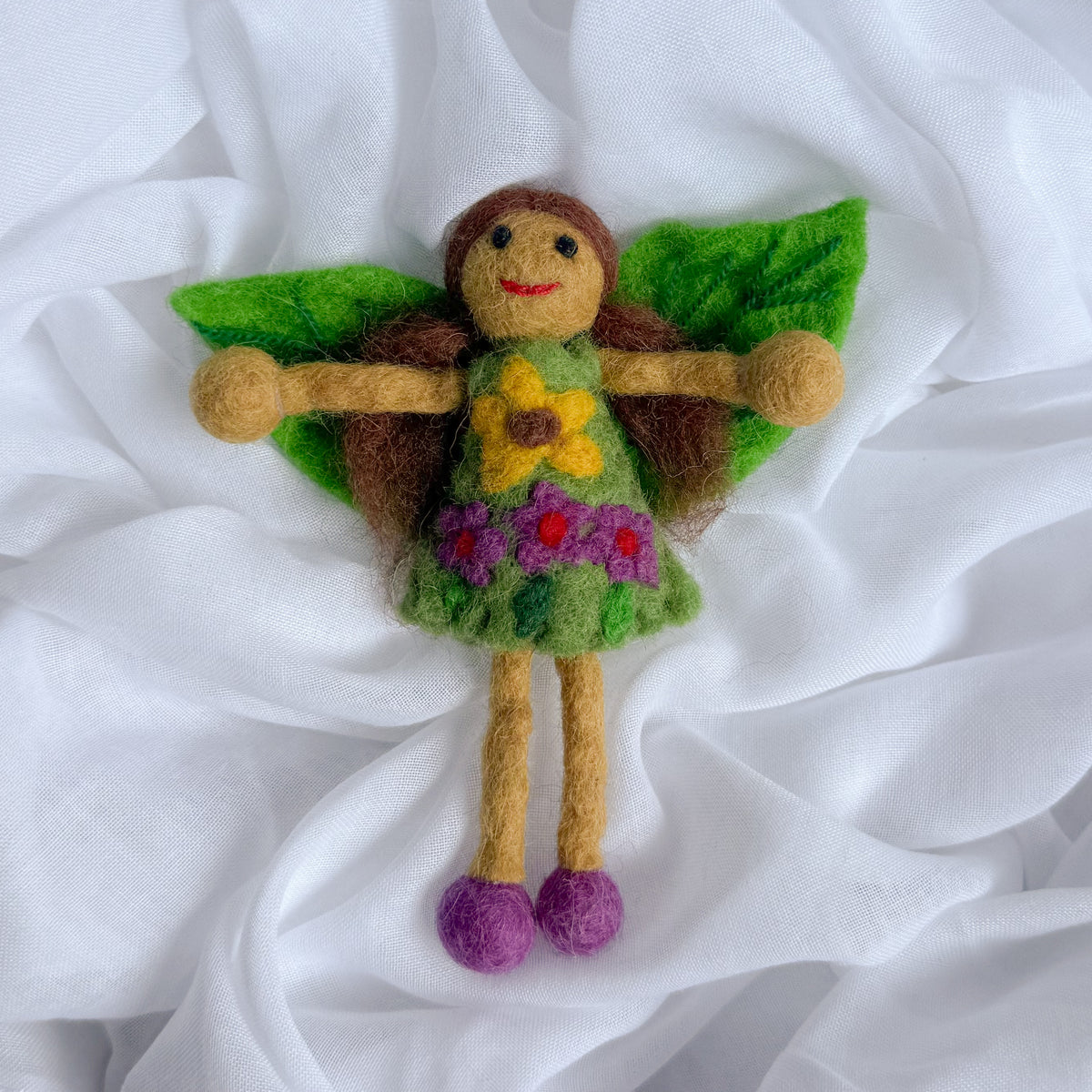 Miss Sunflower Small Fairy – Himalayan Felt Co