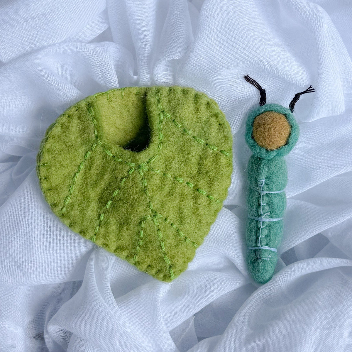 Bluebelle Caterpillar Baby – Himalayan Felt Co