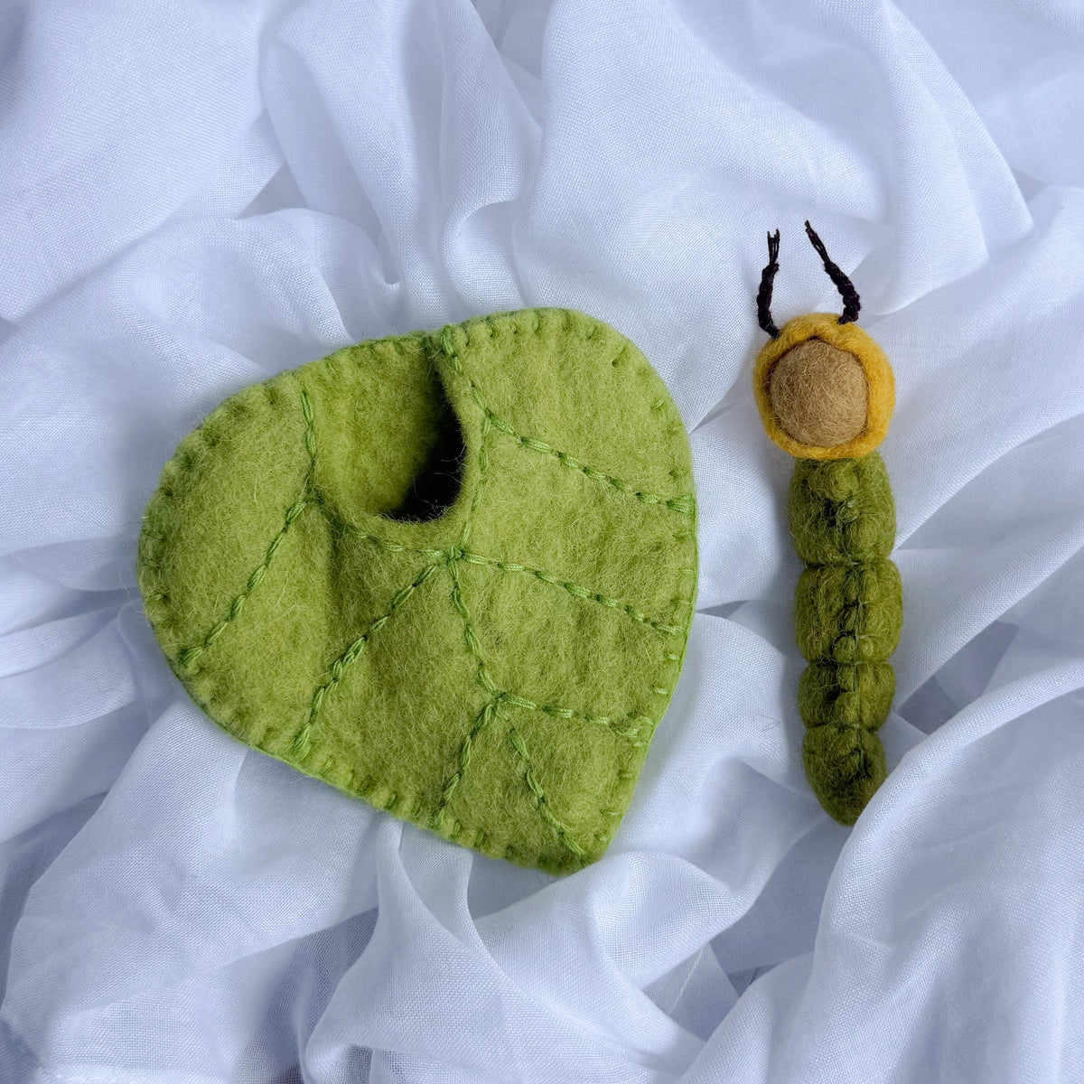 Sprout Caterpillar Baby – Himalayan Felt Co