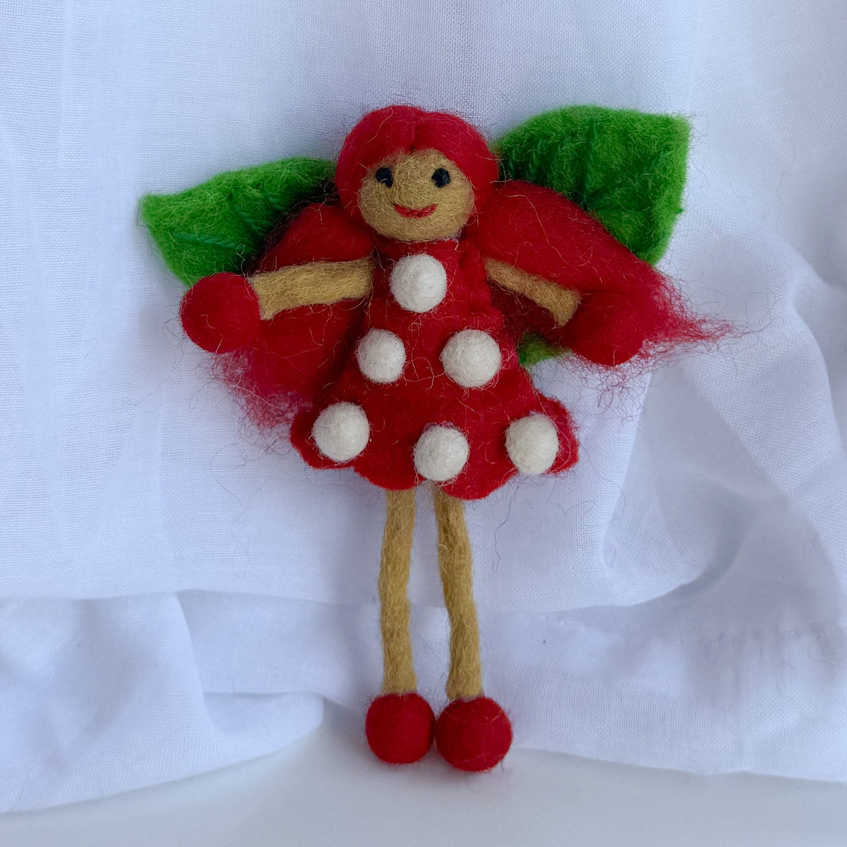 Miss Toadstool Small Fairy – Himalayan Felt Co