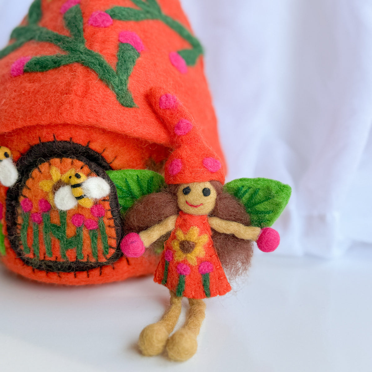 Miss Solstice Small Fairy – Himalayan Felt Co