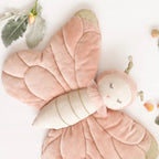 Large pink butterfly plush toy for babies and children by Mon Ami
