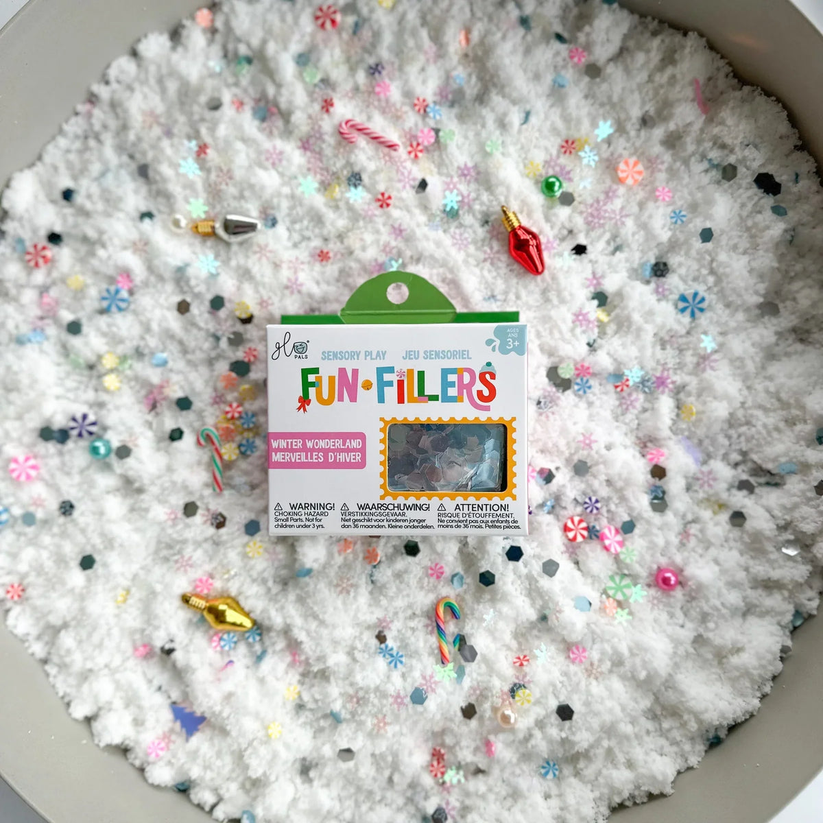 Winter Wonderland Glo Jar Fun Filler - Glo Pals