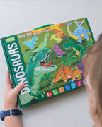Dinosaurs Mega Sticker & Activity Kit - Sassi Arts & Crafts