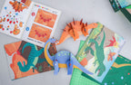 Dinosaurs Mega Sticker & Activity Kit - Sassi Arts & Crafts