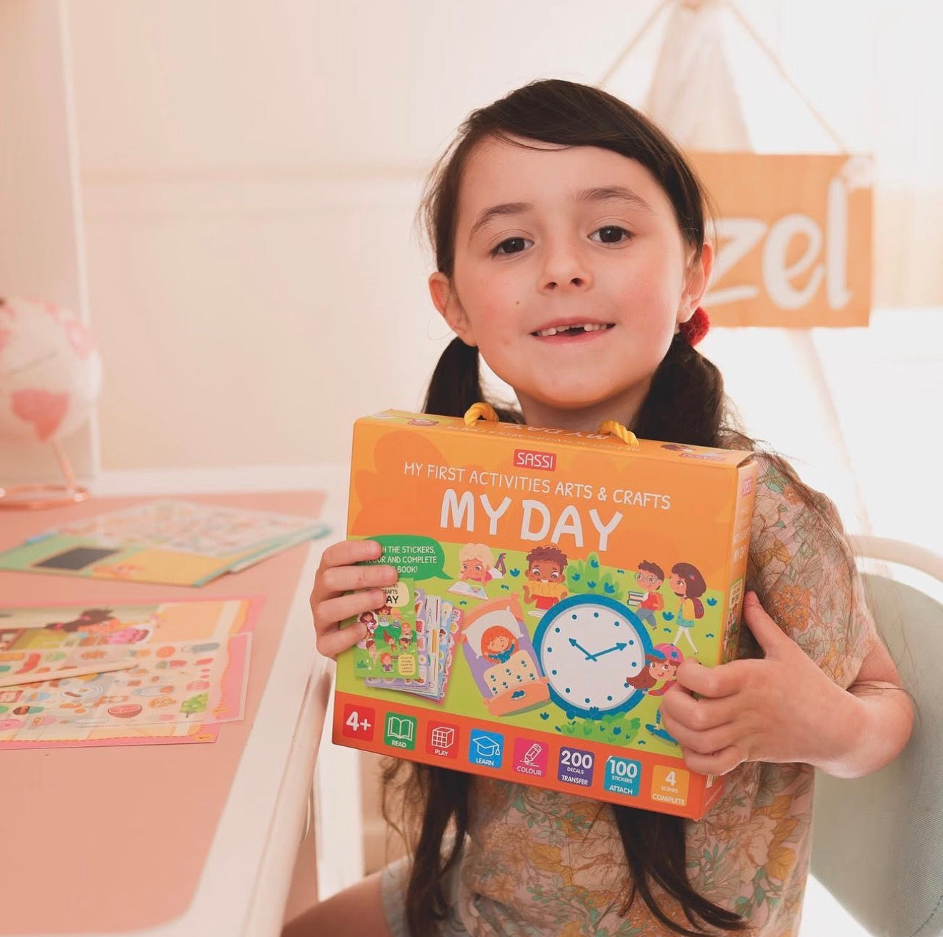 My Day Sticker & Activity Kit - Sassi Arts & Crafts