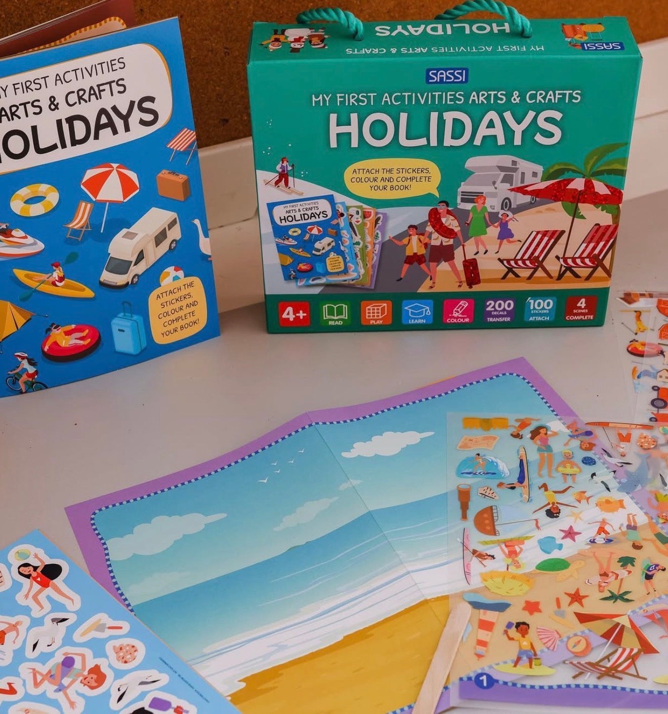 Holidays Sticker & Activity Kit - Sassi Arts & Crafts