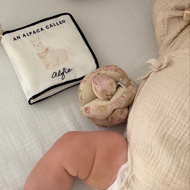 An Alpaca Called Alfie Crinkle Sensory Book - Little Lamb Kind