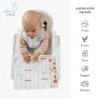 Baby's First Foods Tracker Fridge Magnet - Nibble & Rest