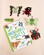 Ingenious Insects Felt Finger Puppet & Book Bundle - Tara Treasures