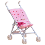 stock photo of baby doll kids stroller for pretend play with kids dolls made by brand tiny harlow. print pictures is strawberry picnic