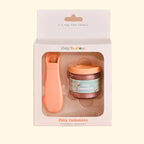 packaging of jar of tiny tummies pretend baby dolls food which is magic and disappearing, perfect gifting brand is tiny harlow and flavour is coconut yoghurt