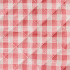 Pink Gingham Baby Dolls Car Seat Capsule by tiny harlow fabric