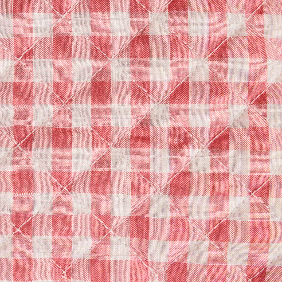 Pink Gingham Baby Dolls Car Seat Capsule by tiny harlow fabric