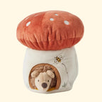 Mushroom House w/ Hedgehog Plush Toy - Jiggle & Giggle