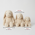 Beige Medium Bunny - Jiggle & Giggle