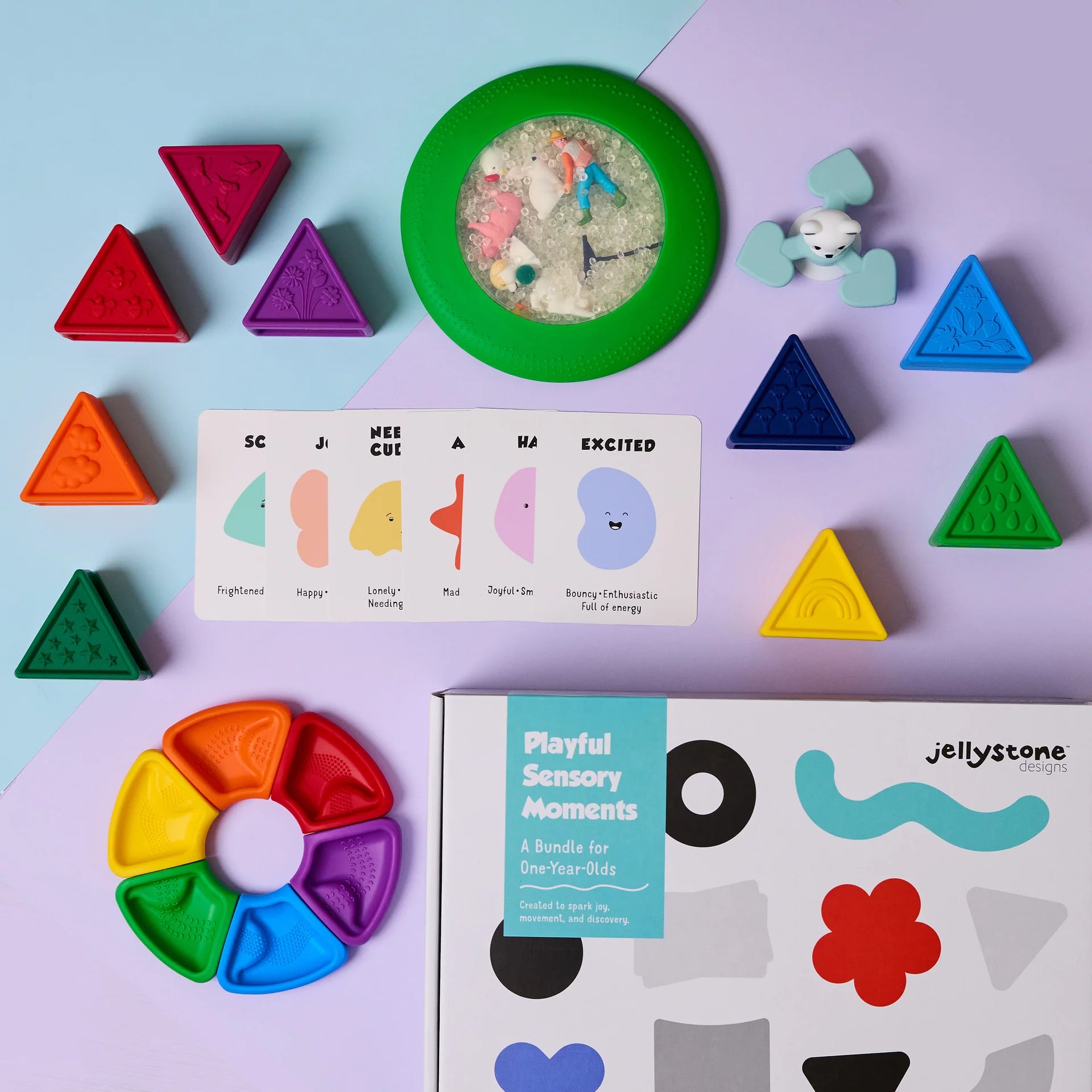 Playful Sensory Moments emotional learning sensory kit by Jellystone Designs
