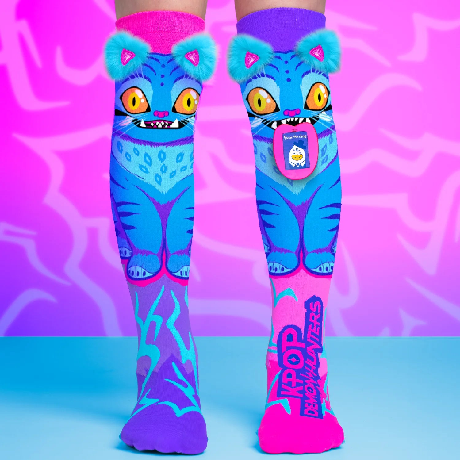 Derpy K-Pop Demon Hunters Crazy Socks - Mad Mia