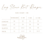 She's Here Long Knit Romper Bundle - Blossom & Pear