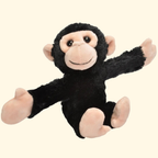 Chimpanzee Huggers Plush Toy Snap Band - Wild Republic