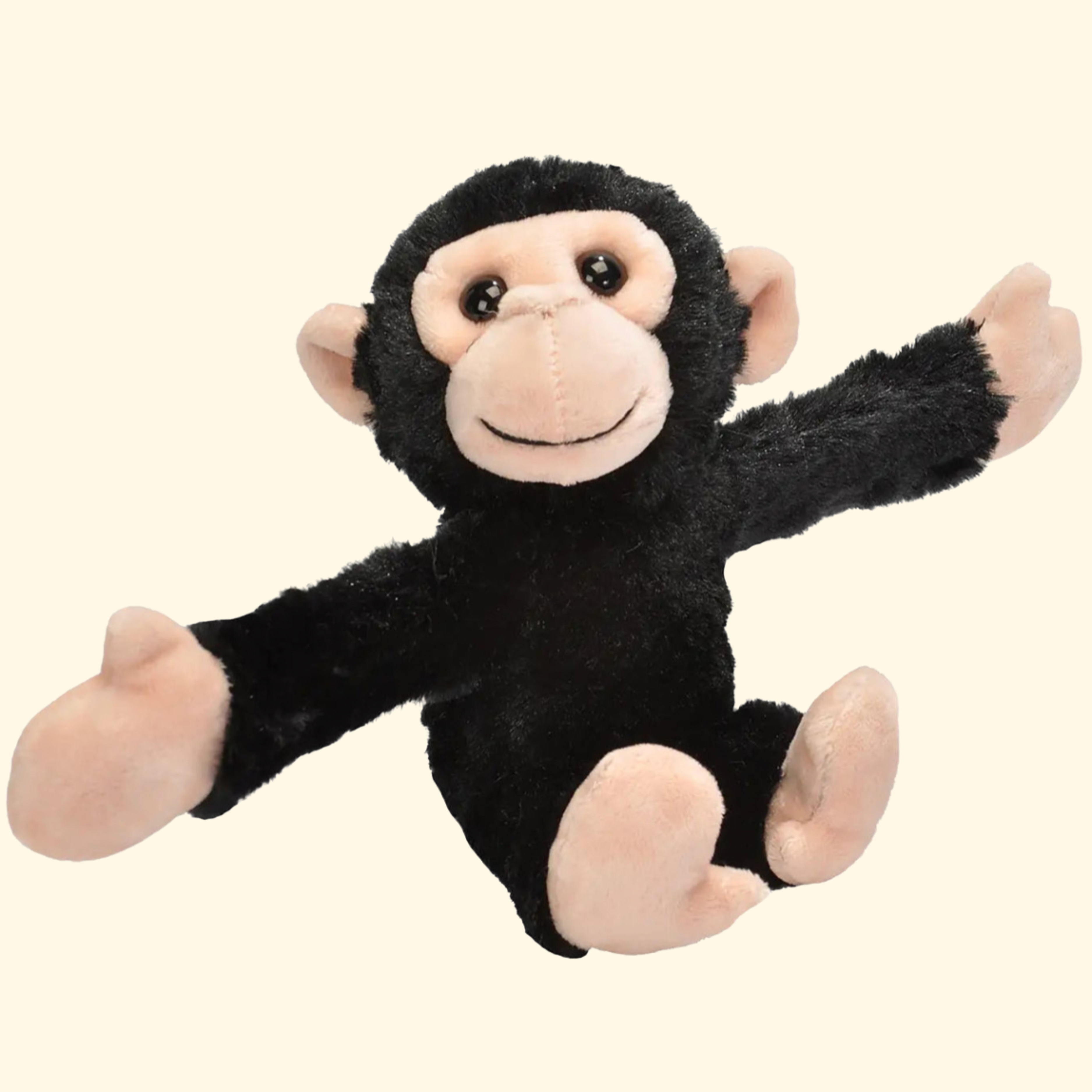 Chimpanzee Huggers Plush Toy Snap Band - Wild Republic