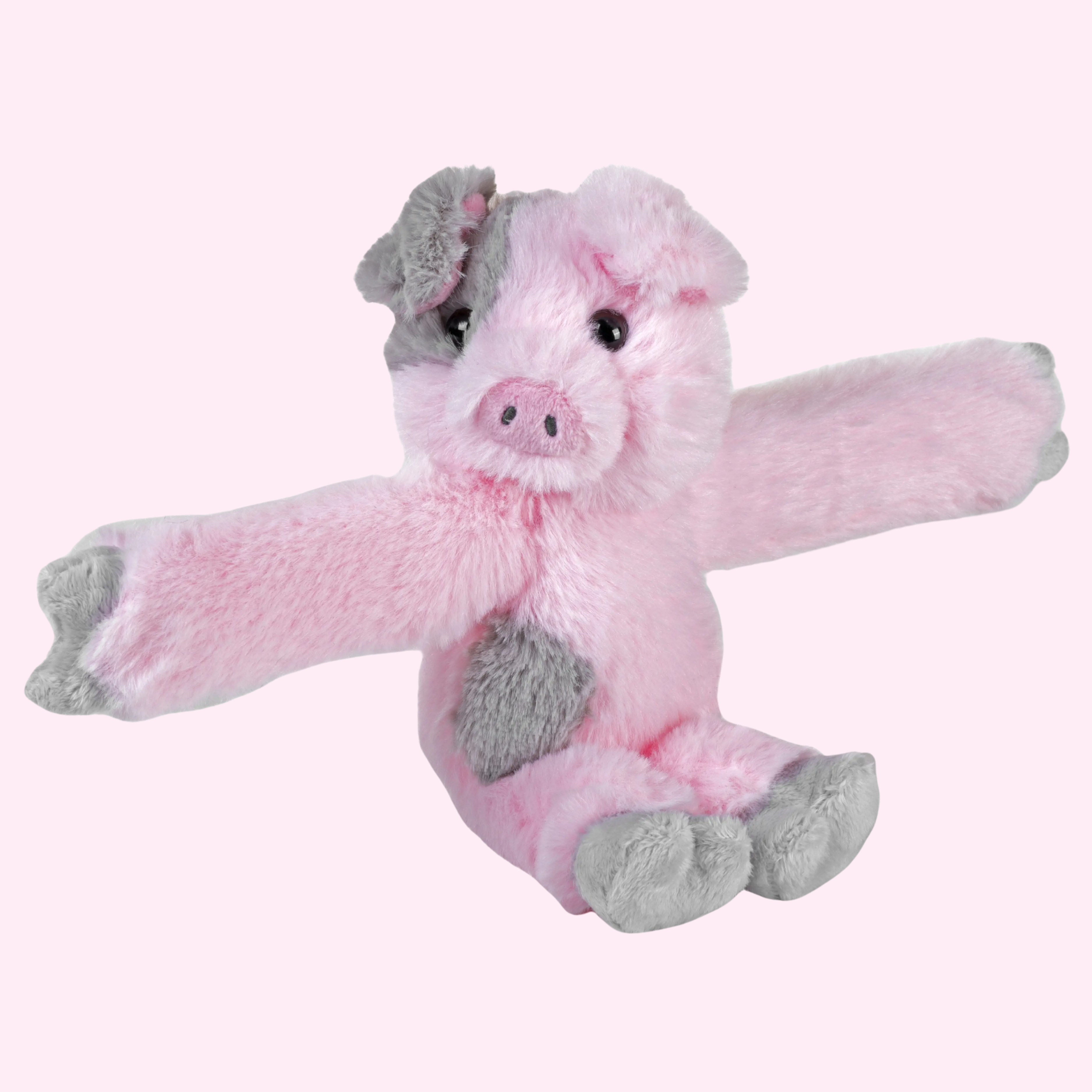 Spotted Pig Huggers Plush Toy Snap Band - Wild Republic