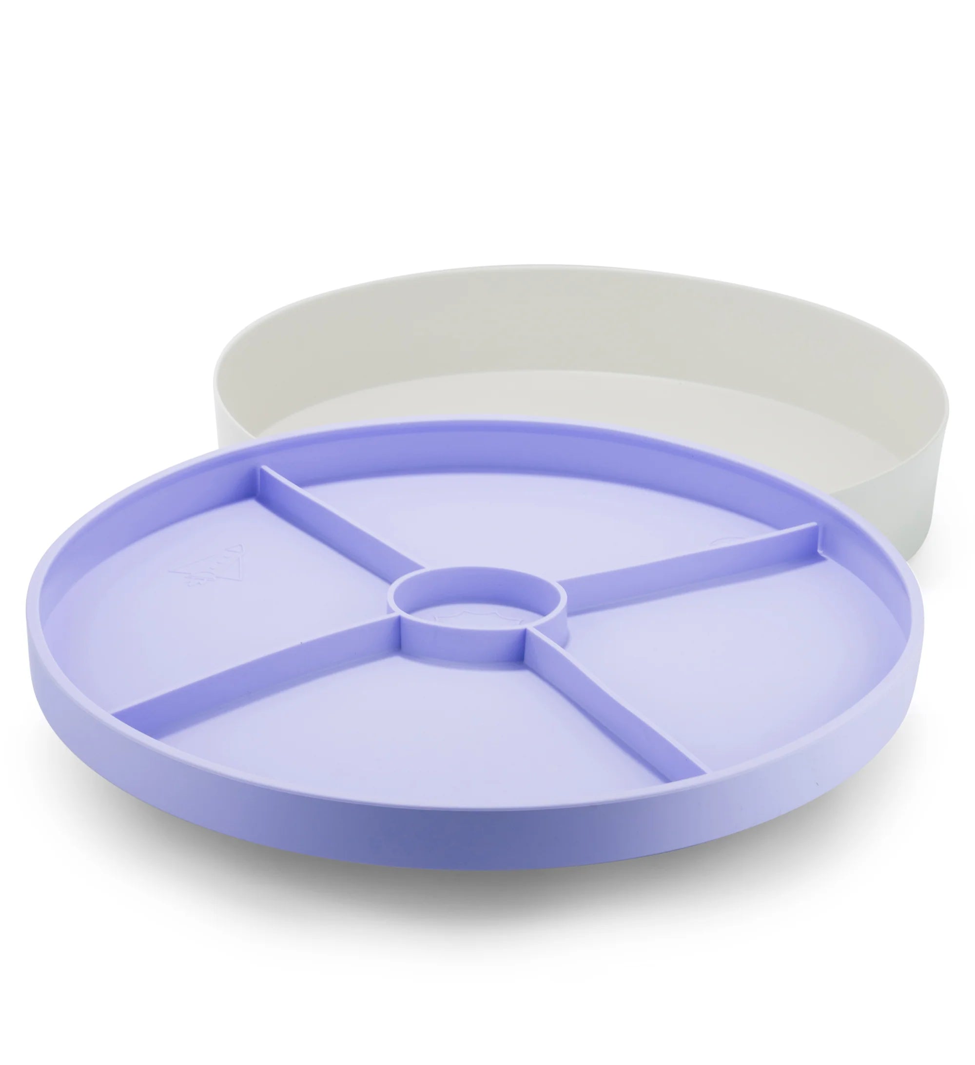 2-in-1 Lilac Sensory & Messy Play Tray - Jellystone Designs