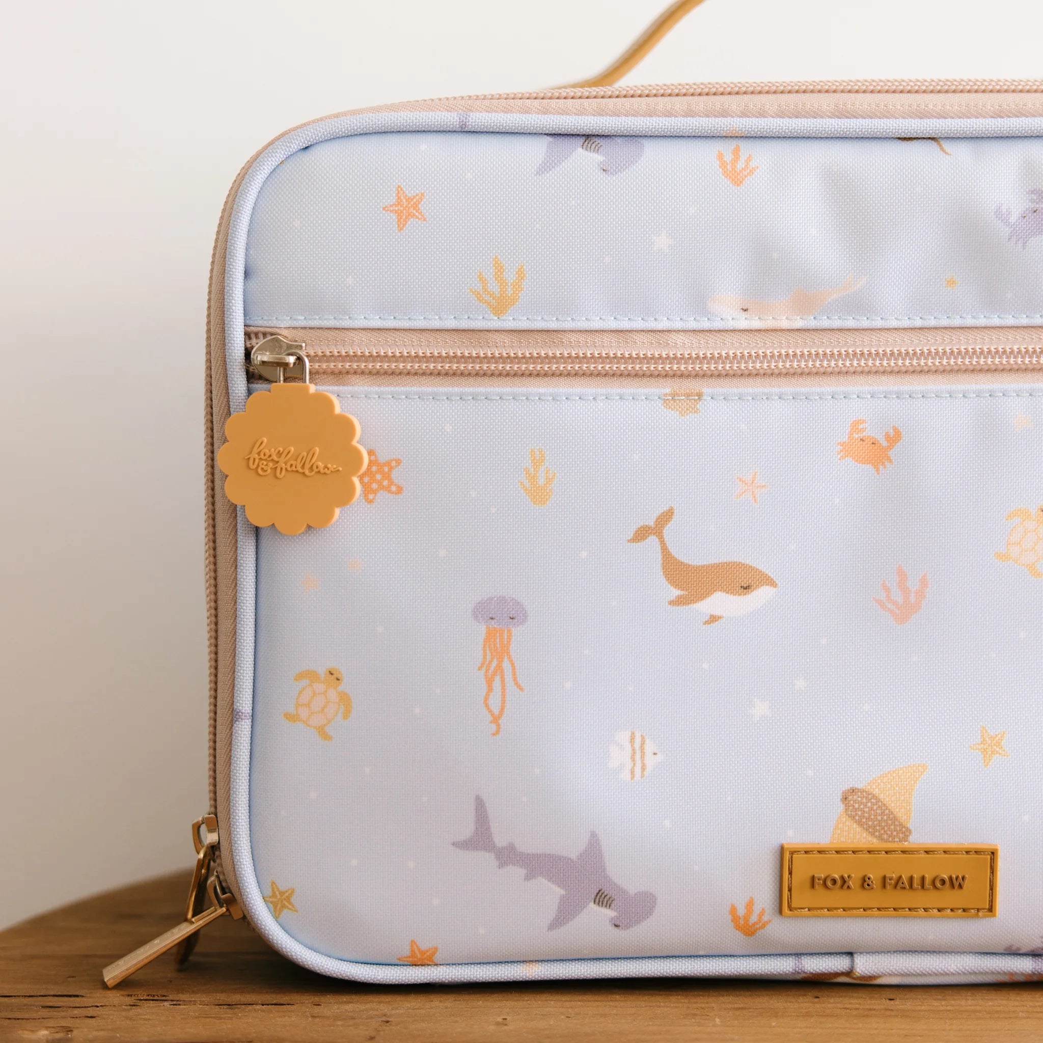 Large Lunch Bag | Ocean Creatures