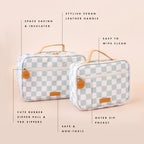 Fox & Fallow sage check large lunch bag benefits