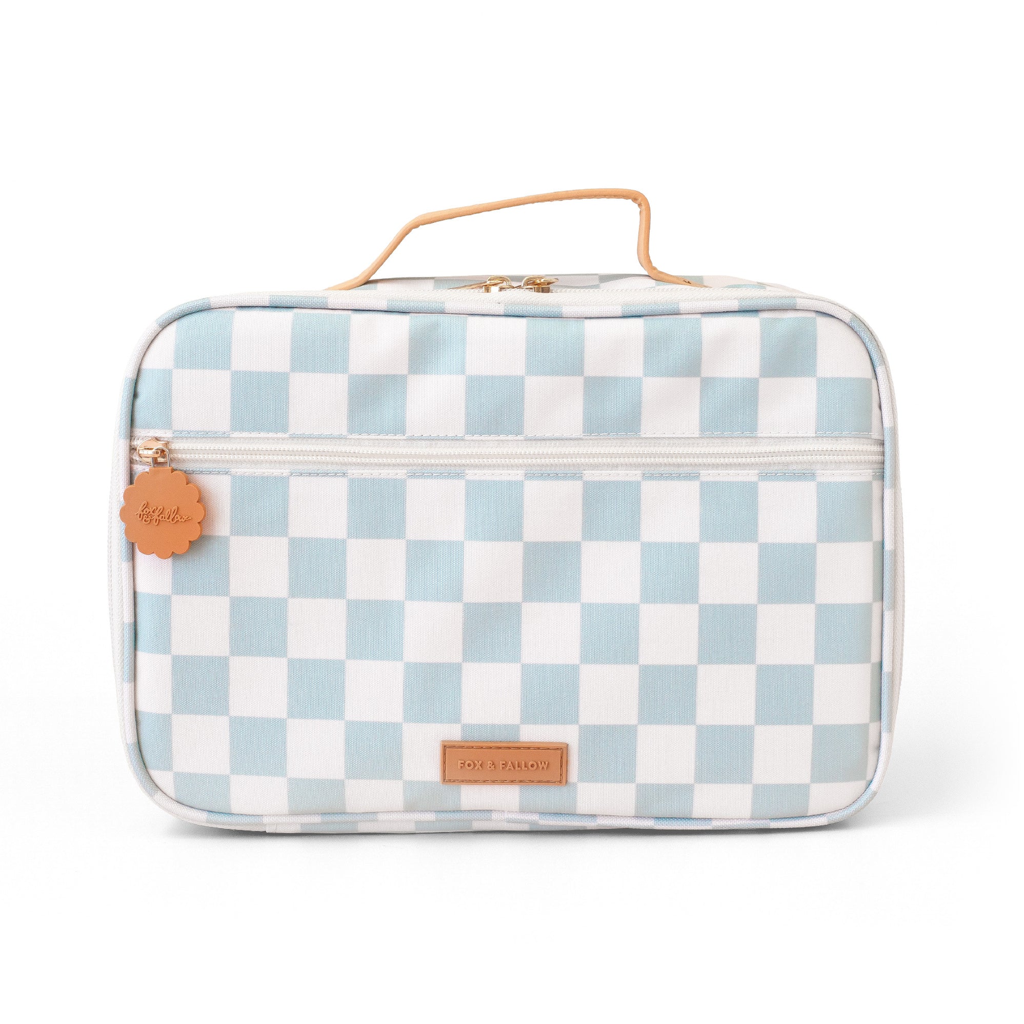 Large Lunch Bag | Sage Check