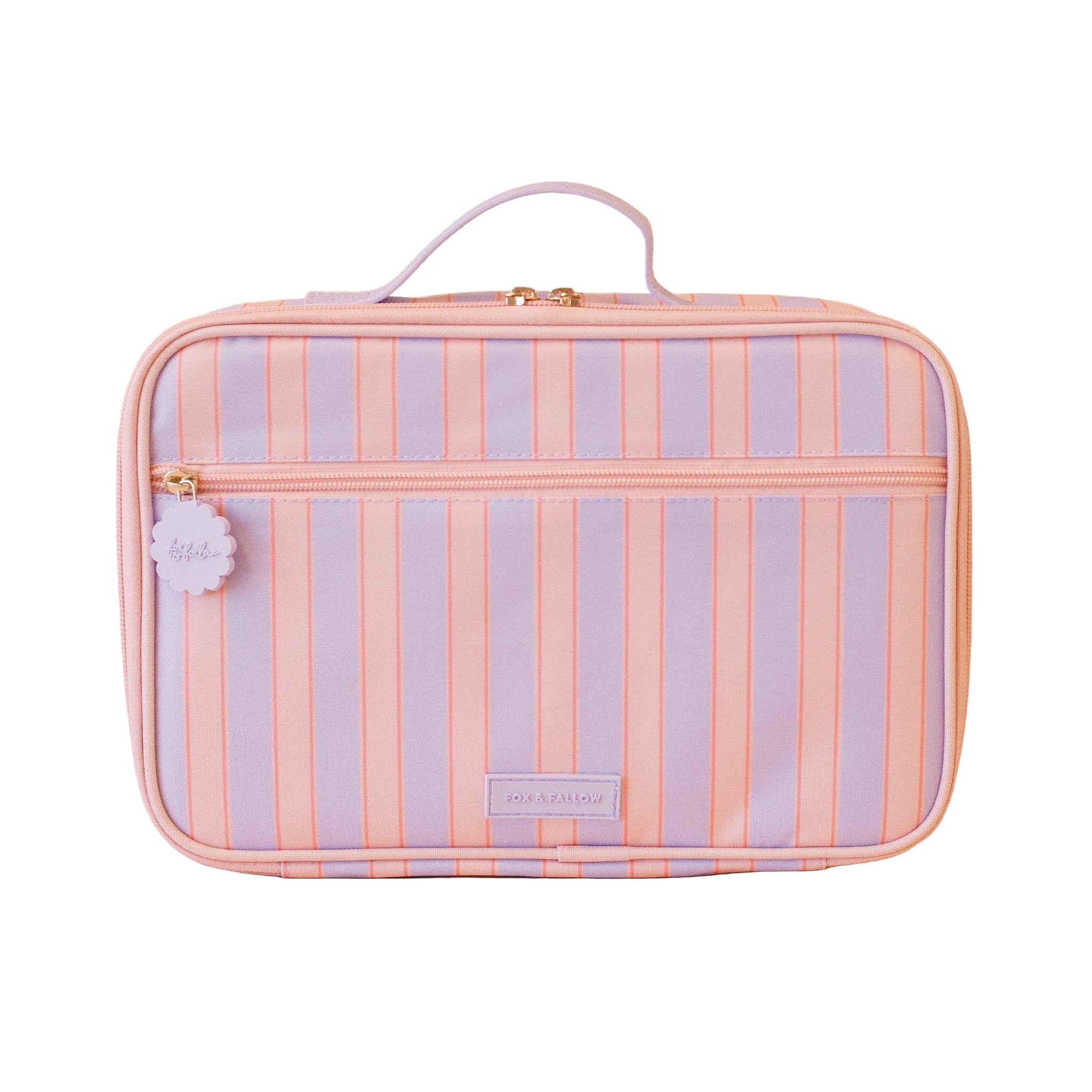Large Lunch Bag | Powder Stripe