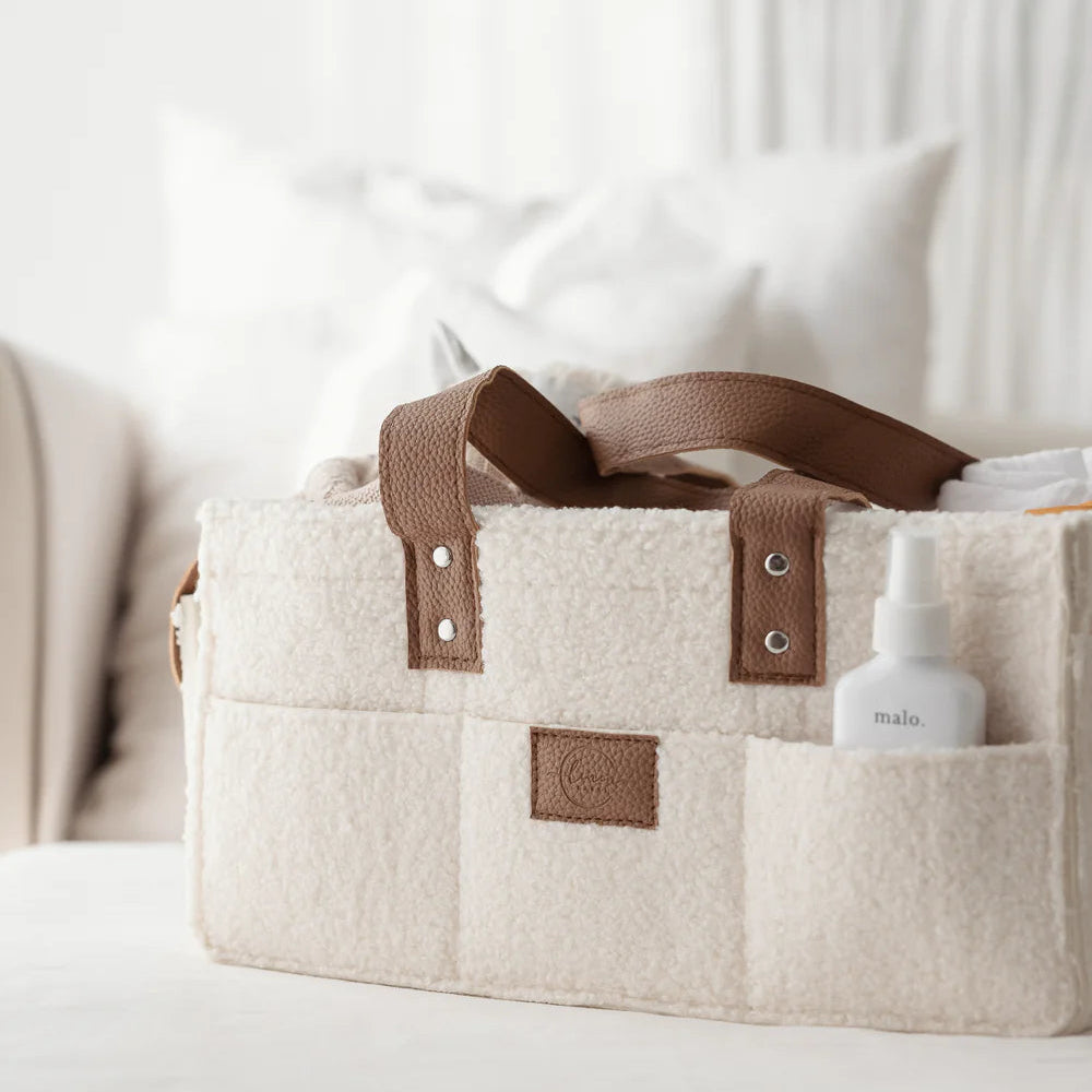 Nappy Caddy | Snow Tan