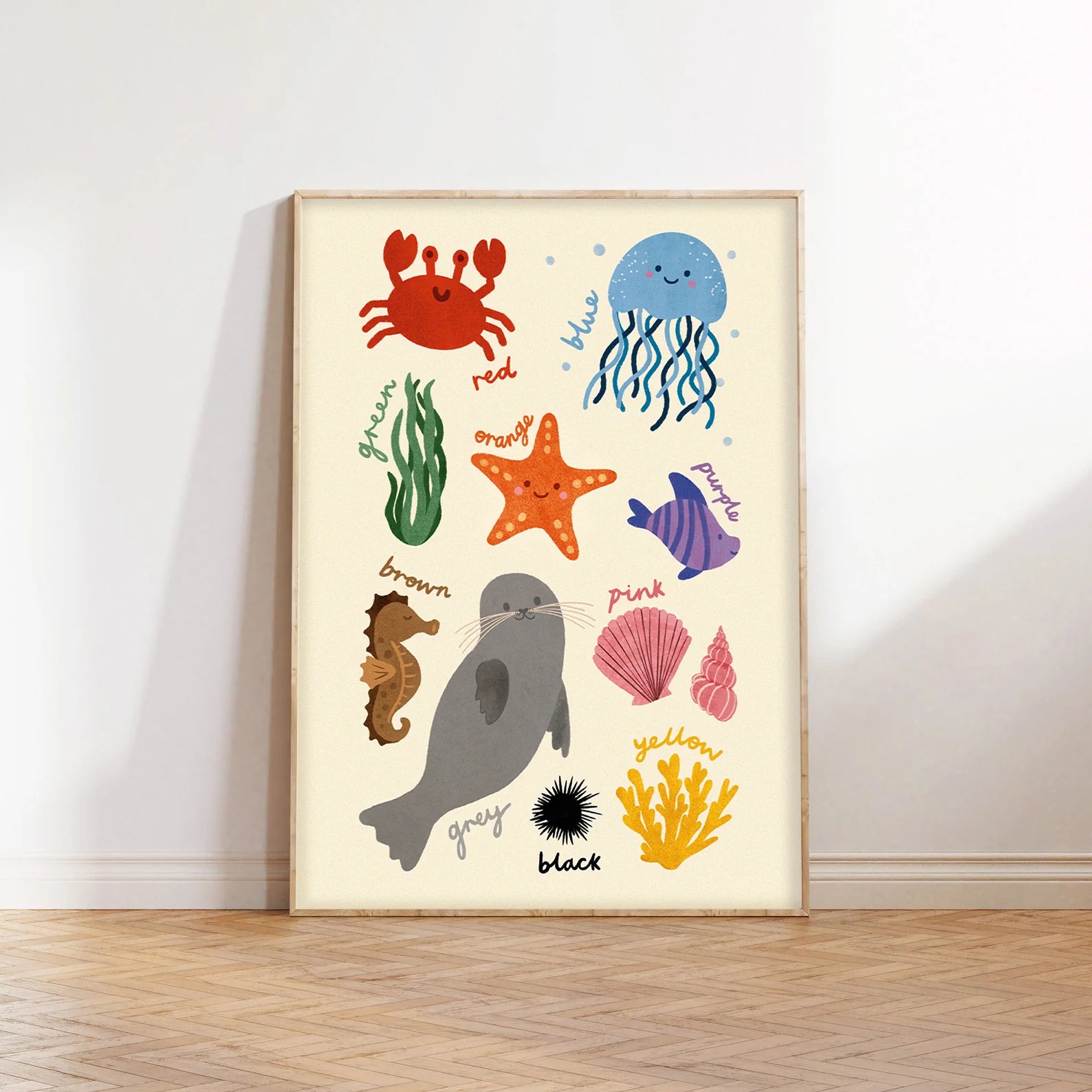 Underwater Colours | A3 Print