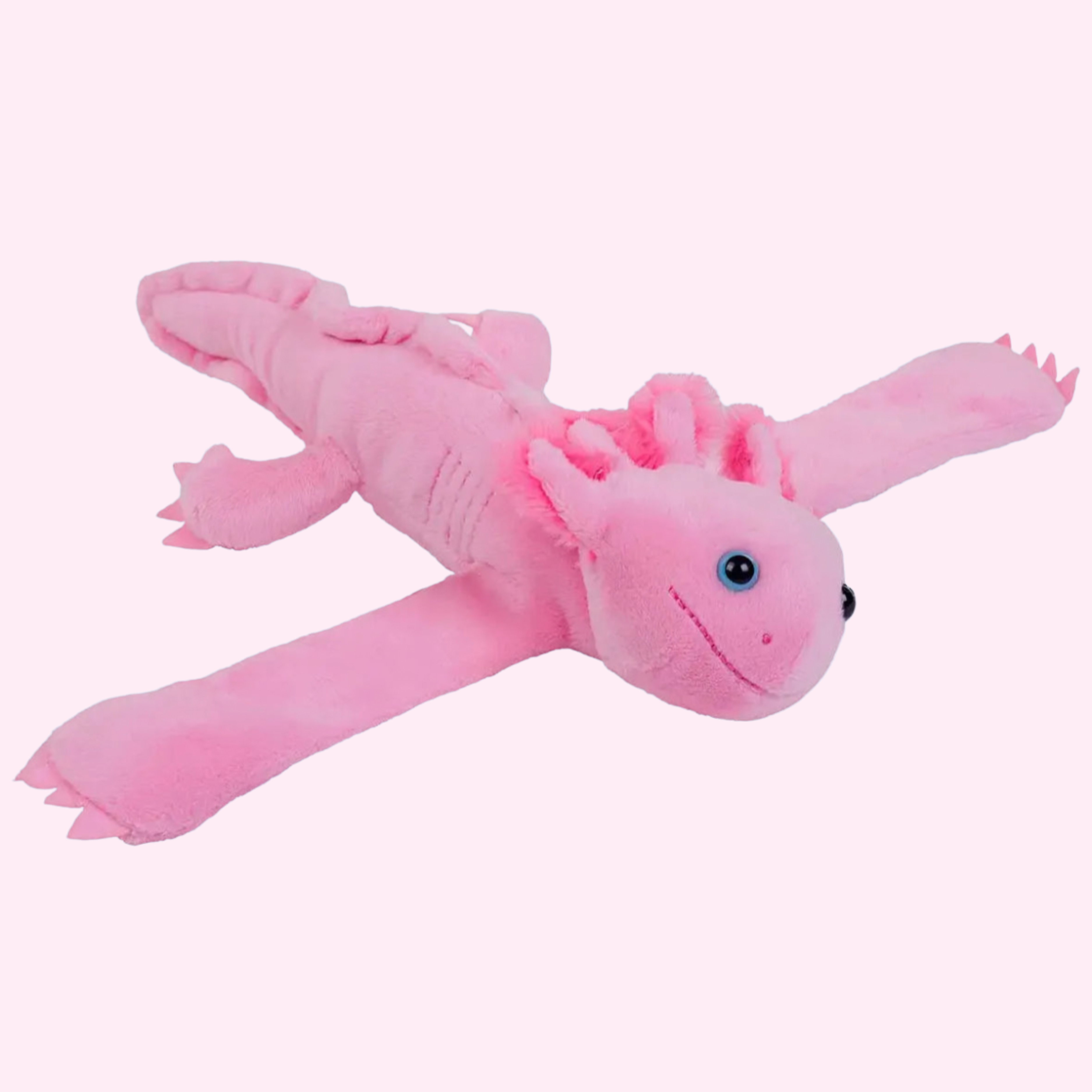 Axolotl Huggers Plush Toy Snap Band - Wild Republic