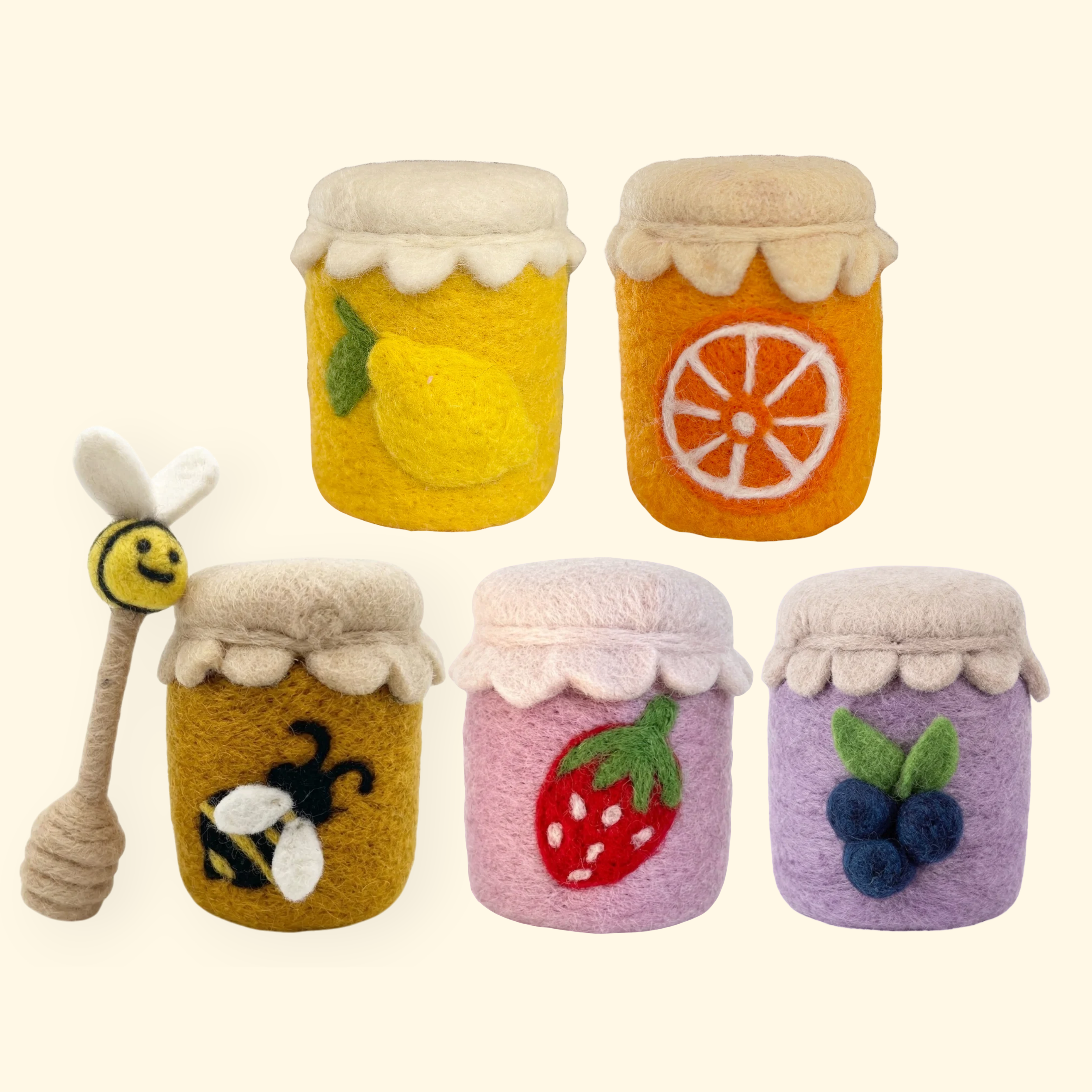 Jams & Spreads Full Felt Collection - Playtisserie