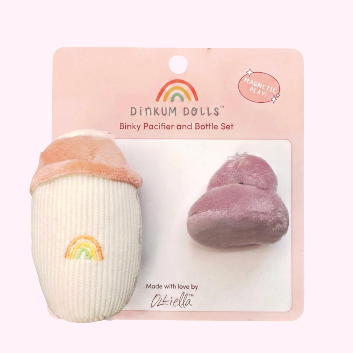 Magnetic Bottle & Pacifier Set - Olli Ella