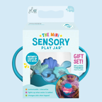 Blue Lagoon Sensory Light Up Play Jar Gift Set - Glo Pals